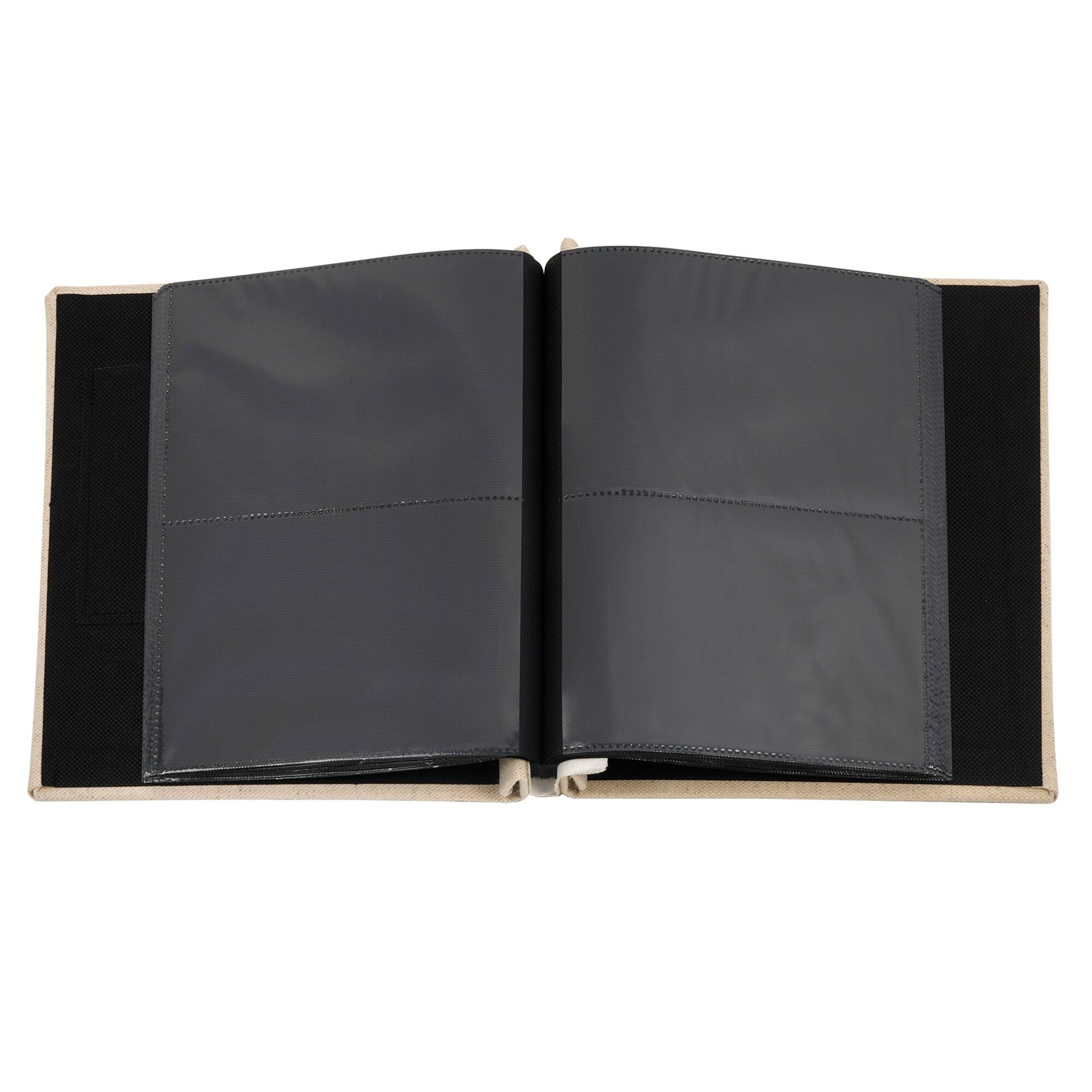 6 Pack: Oat 2-Up Photo Album by Recollections™, 8" x 9"